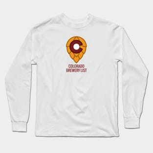 Colorado Brewery List - Light Long Sleeve T-Shirt